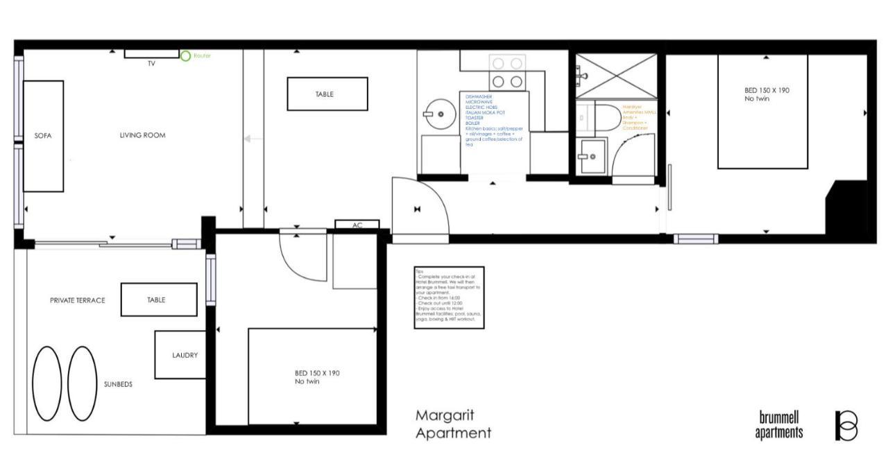 Brummell Apartments Poble Sec Barcelona Eksteriør billede